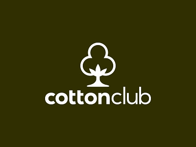 Cotton Club bar cotton cotton club green logo outdoor