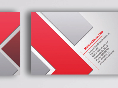 Econis Business Cards business card creatica design econis