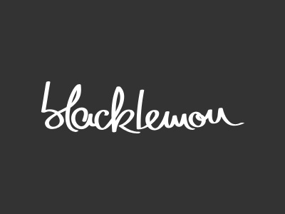 Blacklemon black lemon easternblock logotype typeface wacom