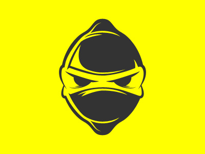 Blacklemon black lemon character easternblock lemon logo ninja