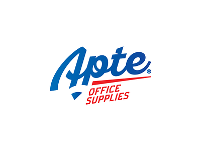 Apte Office Supplies corporate design easternblock.ro logo office