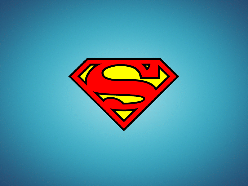 Superman Re-Do blue easternblock logo rebrand red superman