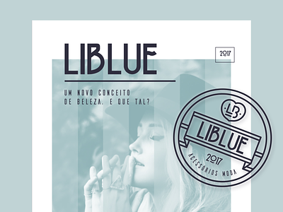 Liblue Fashion advertising branding graphic design logo logo design logotype stationery