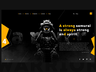 Home Page Samurai