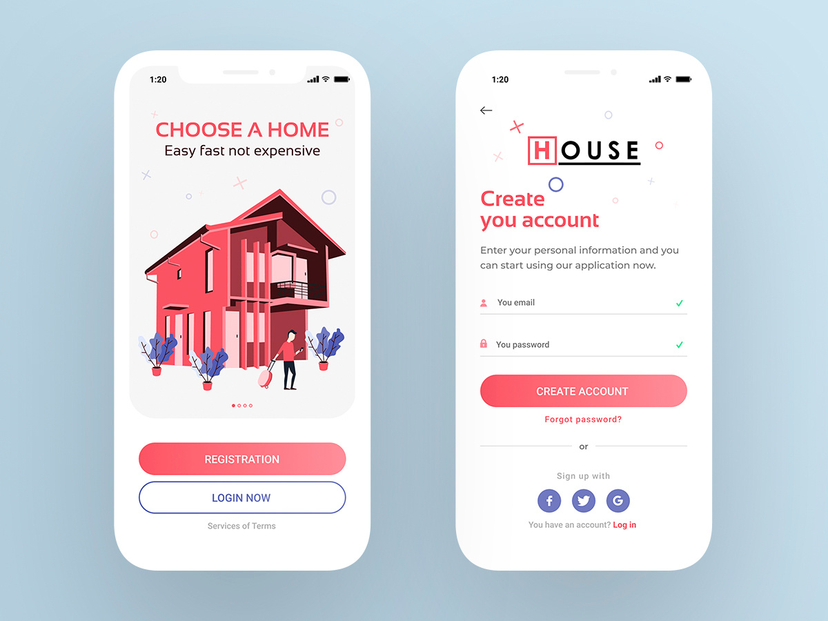 Login UI By Artyom Bukharov On Dribbble
