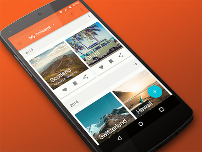 Luggage by Google android google material design sketch 3 ui ux
