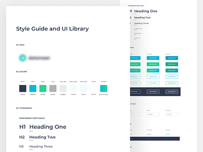 Style Guide and UI Library for Analytics platform analytics platform app apps application clean design design system style guide styleguide ui ui design ui libary ui system