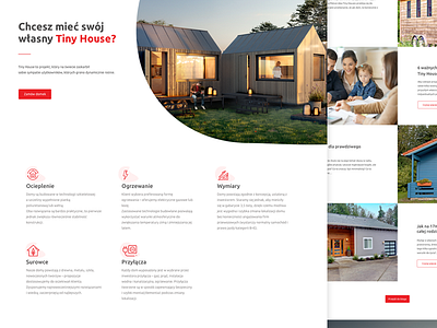 TinyHouse | WebDesign clean clean design clean web design design flat flat design landing page landing page design layout poland typography ui ux web design webdesign