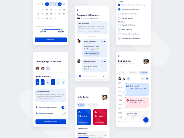 Team management application by Dawid Jankowski for Fireart Studio on ...