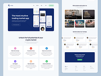 Landing Page Ui designs, themes, templates and downloadable graphic ...