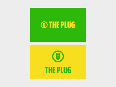 The Plug Logo branding graphic design logo design