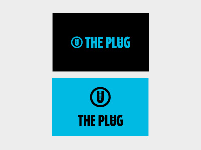 The Plug branding graphic design logo design