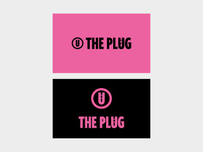 The Plug branding graphic design logo design