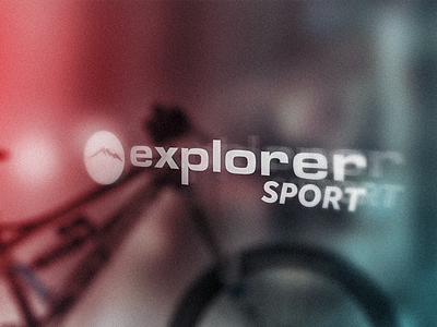 Explorer Sport Logo bike cycling mountain outdoor sport