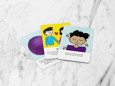 Affirmation Cards Deck affirmation cards applepencil art cards cards design design digital illustration dribbble illustration illustration art ipad procreate art quotes shot