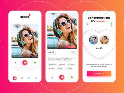 Dating App Design