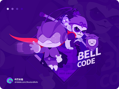BellSuperman 2019 bellcode cloak design future illustrator monkey king purple superman 悟空 贝尔编程
