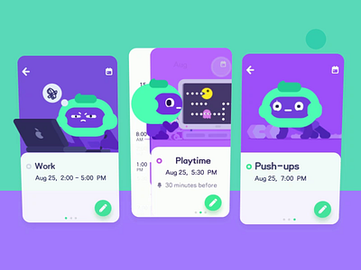 Todo-app ae after effects animation illustrator joyride kongfu material design mobile app motion mustardrolls playtime push ups sketch ui ui8 uiux vector work 俯卧撑 芥末卷