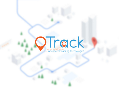 oTrack Logo Design app branding clean concept design icon illustration logo minimal