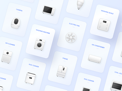 Smart home icons illustration logo ui