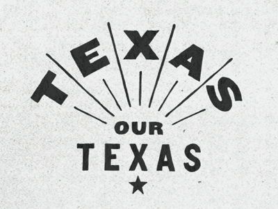 Texas our Texas final identity identity logo state texan texas