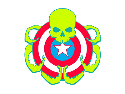 Hail Hydra captain america comics double agent hail hydra marvel shield stars steve rogers stripes