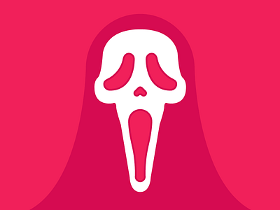Murder Masks: Scream ghostface horror mask pink scream