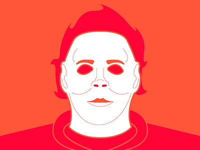 Murder Masks: Halloween halloween horror mask michael myers orange red
