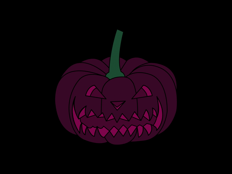 Have a spoopy Halloween everyone! animation candle dark flickering gif glow green halloween light pink pumpkin