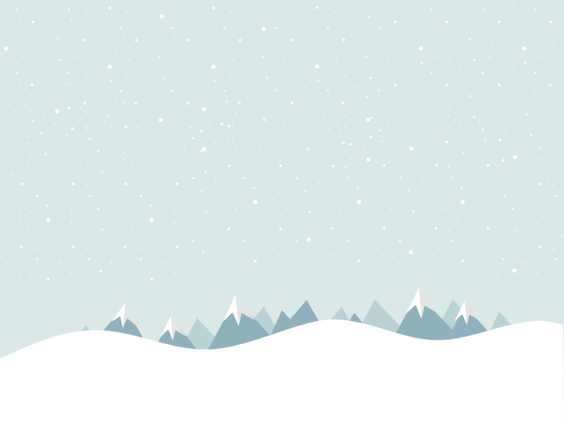 Let It Snow! by Aaron Fernandez on Dribbble