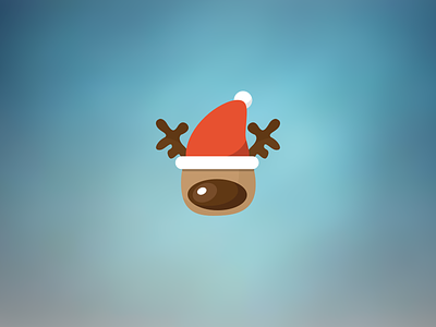 Santa's reindeer christmas jul reindeer vector