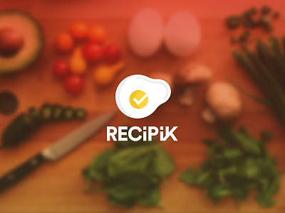 Recipik Branding app branding digital graphic design ios recipe