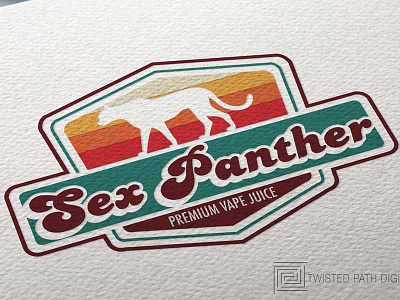 Sex Panther Logo brand branding business cards graphic graphic design illustrator logo logo design photoshop