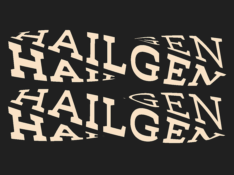 Hailgen Typefamily animation branding cyrillic display font free graphicdesign motion typeface typography