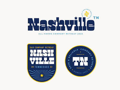 Nashville, Nashville, Nashville branding logo typography