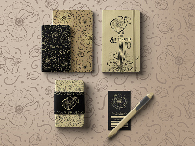 Field Notes design digital illustration notebook stationery stationery design