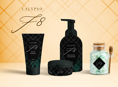 F8 by Calypso design digital package design packaging photoshop product design surface design surface pattern wacom