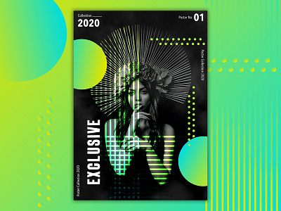 Poster Collection 2020 | August abstract art branding design flat graphic graphicdesign illustrator magazine photography photoshop photoshop art poster print