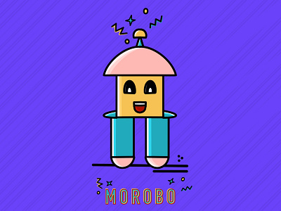 MOROBO design illustration illustration art vector weekly challenge weekly warm up