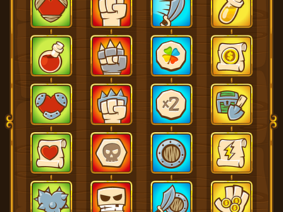 Skills app game illustration ios matching pirate puzzle skills