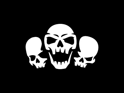 Skulls logo skull vector