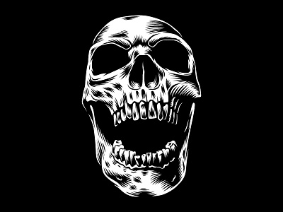 Illustraton edm. illustration music skull vector