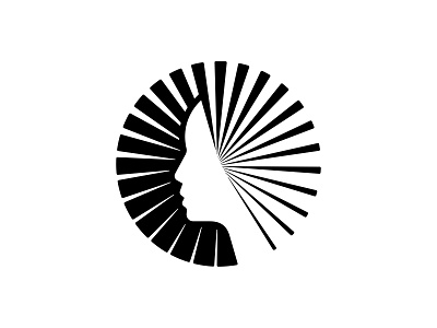 Woman Face 📌 Logo for Sale barbershop beauty circle face female girl hair hairdressing head helix logo mascot medical resort salon spa spiral visage woman yoga