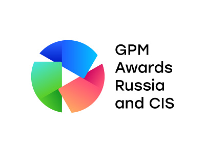 GPM Awards Russia and CIS branding circle design economic enviroment gpm human illustration logo social sustainable triangle trinity vector