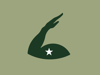 Hand Salute 📌 Logo for Sale
