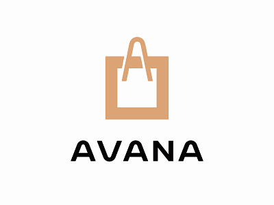 AVANA accessories bag boutique clothing fashion letter logo logotype shopping trendy womens