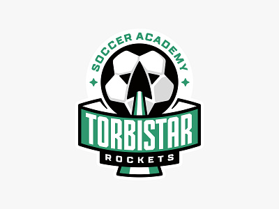 TorbiStar Rockets Soccer Academy ball emblem football logo soccer star