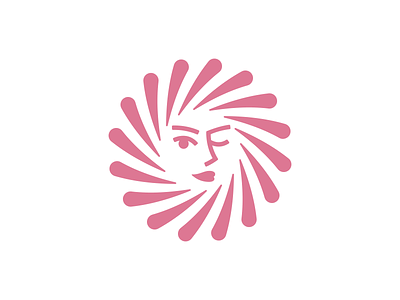 Glowing Woman 📌 Logo for Sale