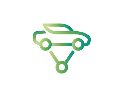 Electric Car Charging 📌 Logo for Sale atom battery car charge dealership eco friendly electric energy green leaf logo molecule power recharge station technologies tesla transport triangle vehicle