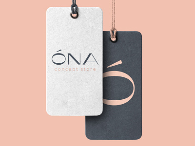 ONA apparel clothes dress female lettering minimalism store text